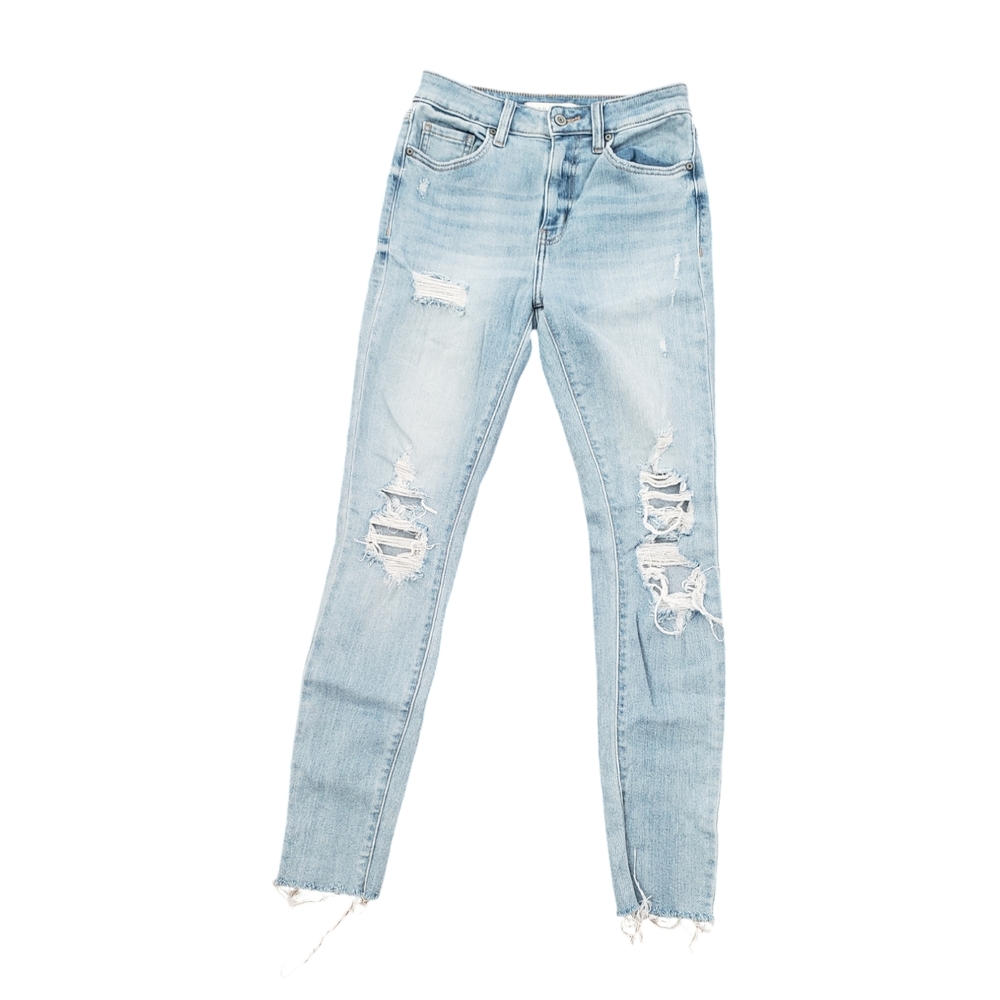 Eunina. Bella. High Rise. Skinny. Ankle. Distressed